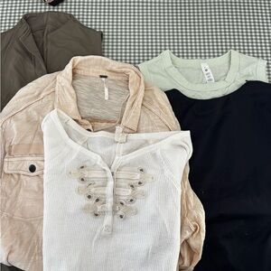 Lululemon, Free People & Oysho Closet Clean out/ Bundle